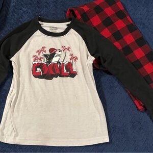 Hurley Kids Size 10 Pajama Set
